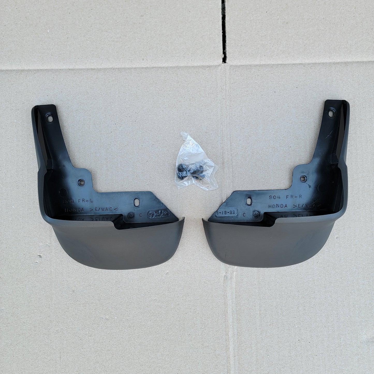 1996-2000 Honda Civic front mudflap set