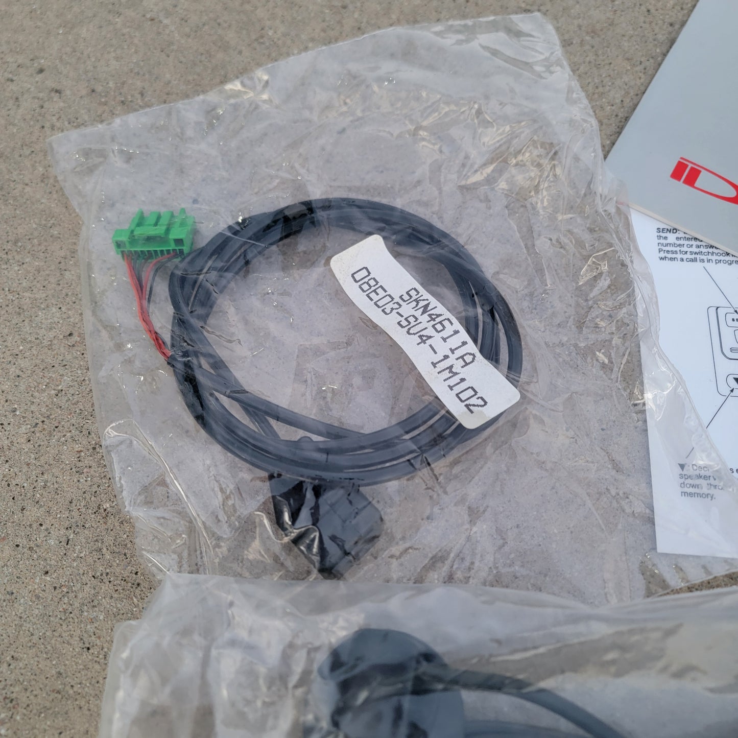 NOS 90's Acura cellular telephone set