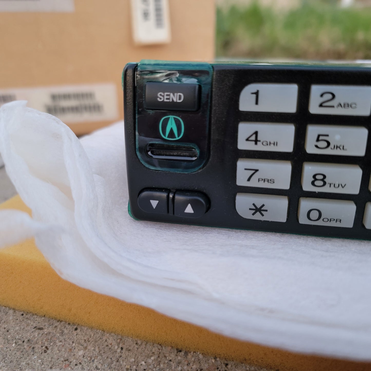 NOS 90's Acura cellular telephone set