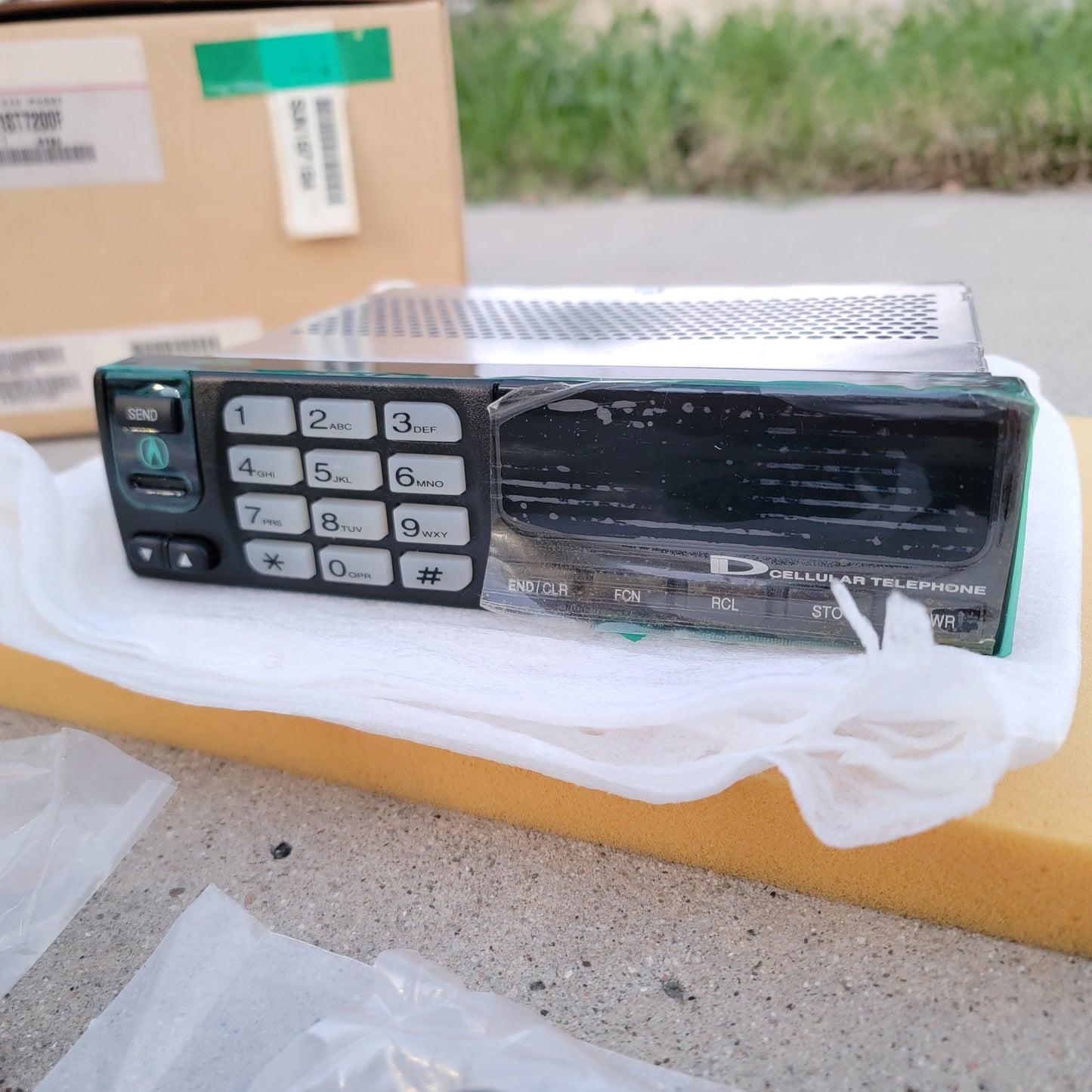 NOS 90's Acura cellular telephone set