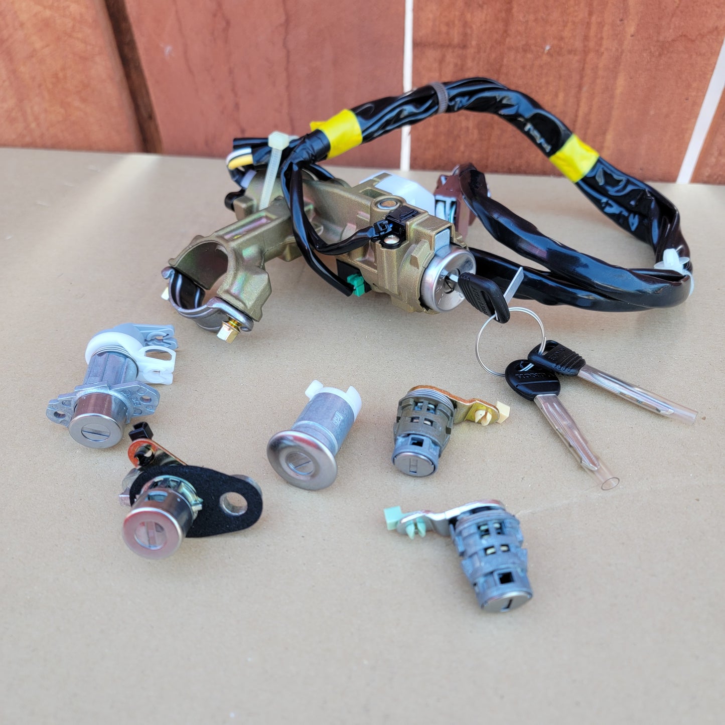 1996-2000 Civic lock and key set