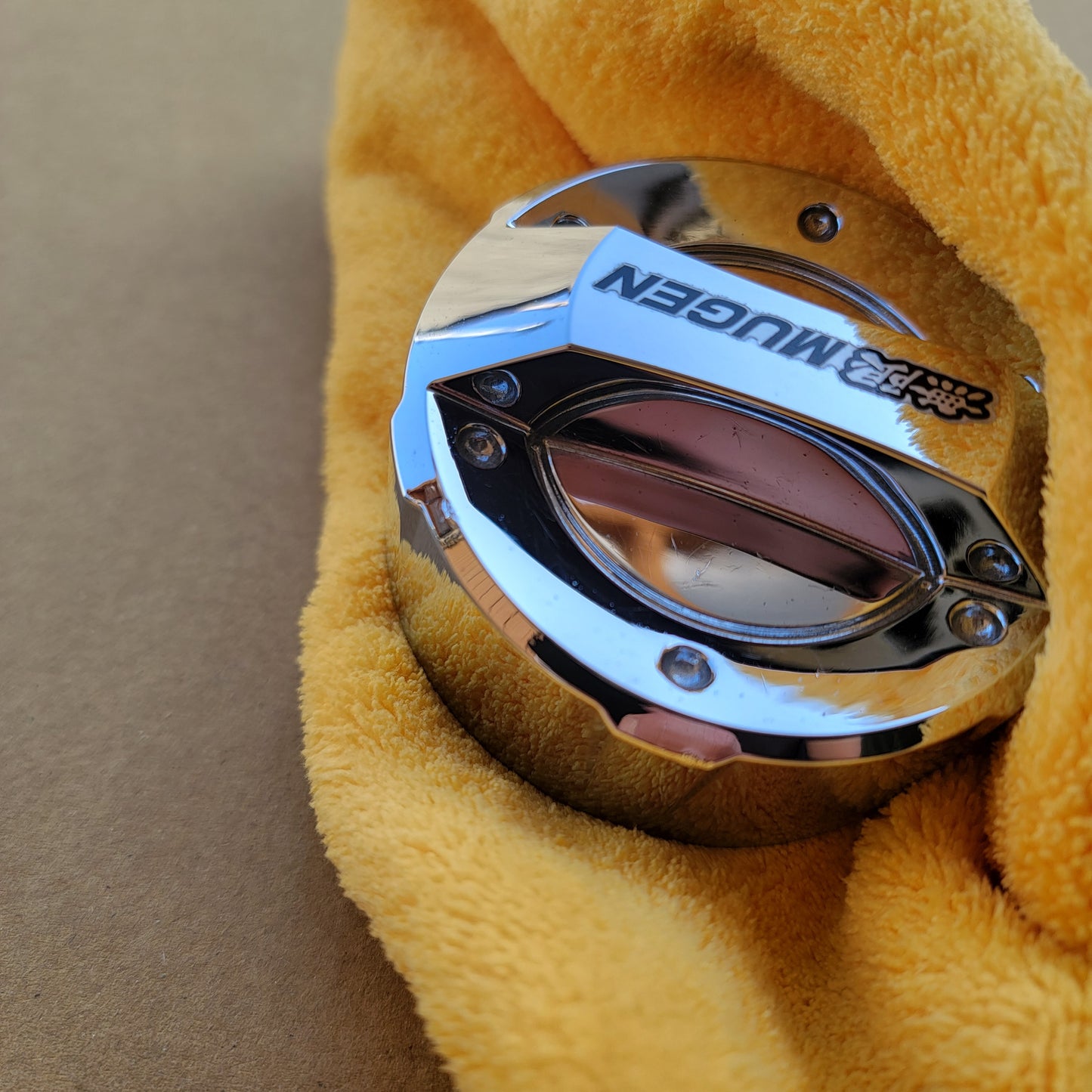 USED Mugen fuel cap cover 17670-XG8-K0S0