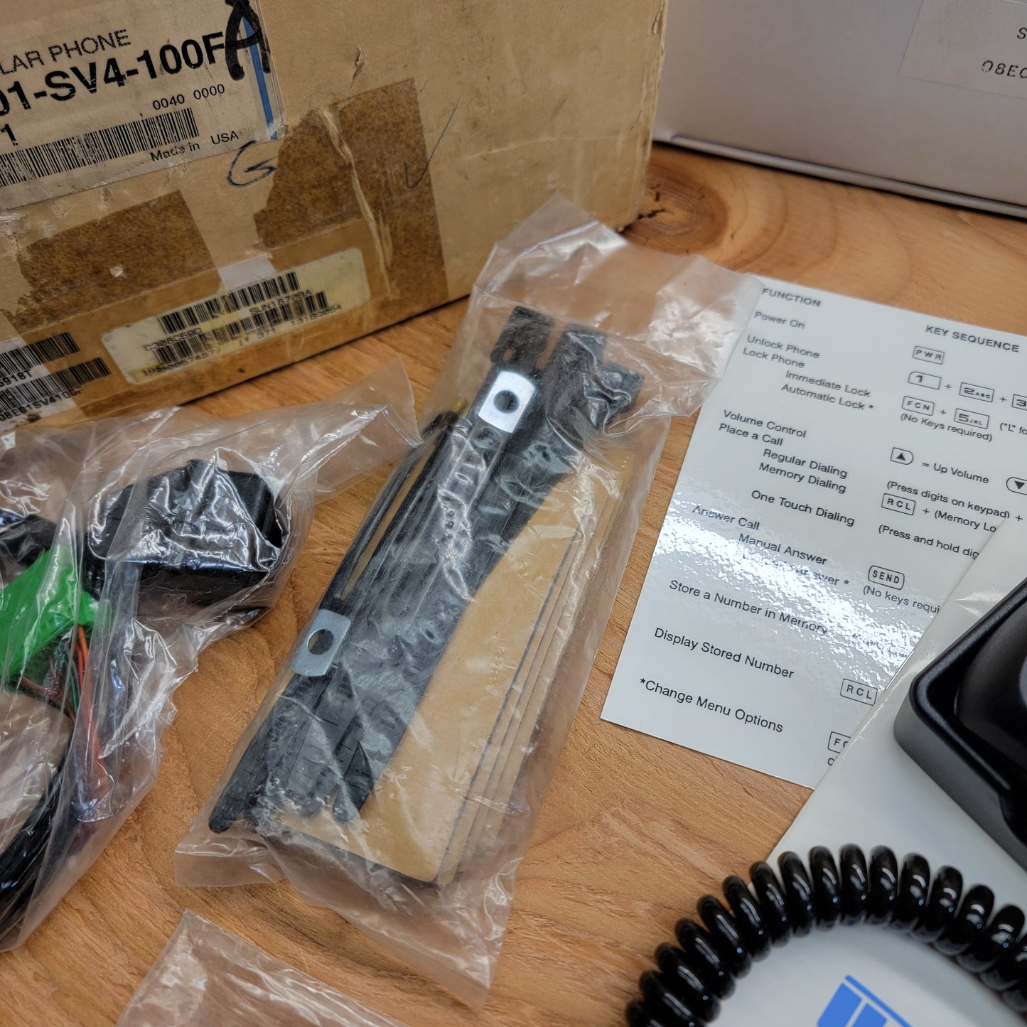 NOS 90's Honda cellular telephone set