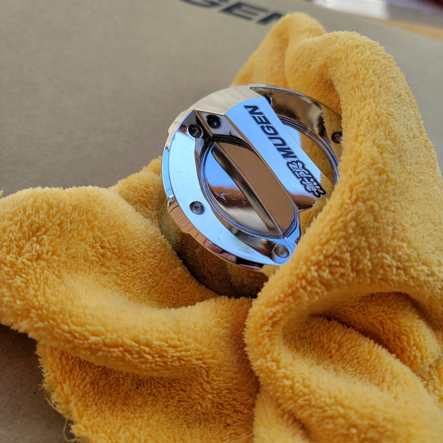 USED Mugen fuel cap cover 17670-XG8-K0S0