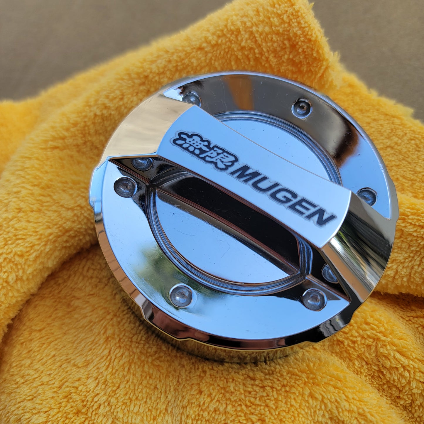 USED Mugen fuel cap cover 17670-XG8-K0S0